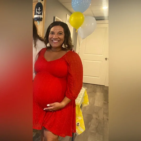 Dresses | Red Dress Worn For My Baby Shower But Does Not Need To Be Worn As Maternity | Poshmark Dresses | Red Dress Worn For My Baby Shower But Does Not Need To Be Worn As Maternity | Poshmark